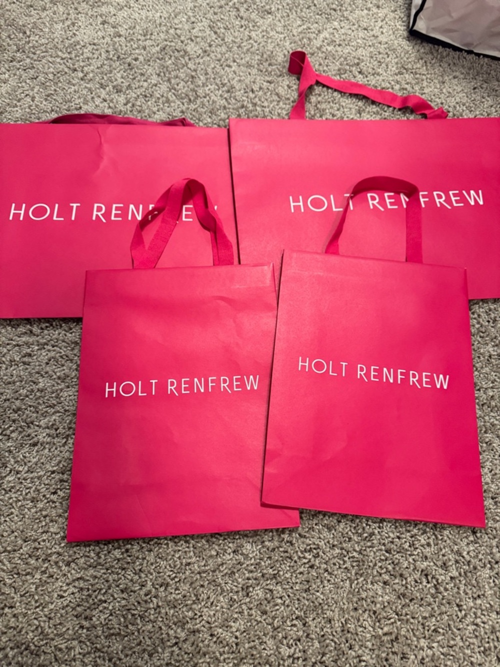 Pink Retail Tote Bag